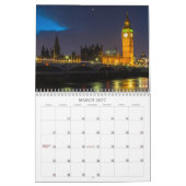 London - Nachtschuss-Kalender Kalender (Mär 2027)