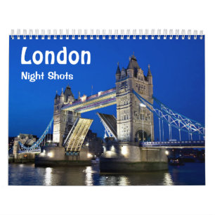 London - Nachtschuss-Kalender Kalender