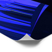 London Neon Nights - Vibranly City Art Poster (Ecke)