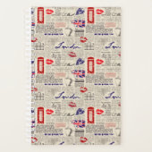 London Newspaper Pattern Planer (Vorderseite)