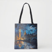 London Night Painting Tasche (Vorderseite)