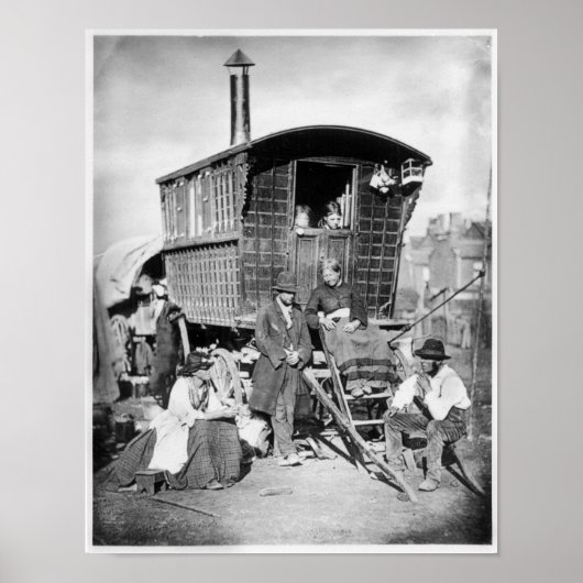 London Nomades, c.1876 Poster (Vorne)