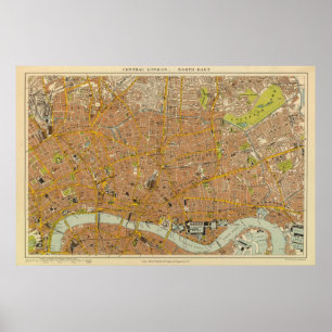 London Nordost Poster