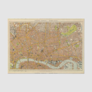 London Nordost Seidenpapier