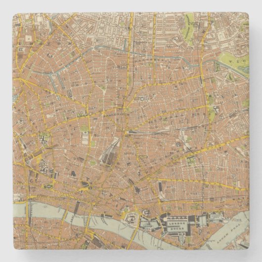 London Nordost Steinuntersetzer (Vorderseite)