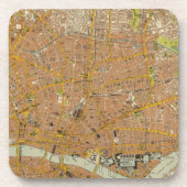 London Nordosten Getränkeuntersetzer (Vorderseite)