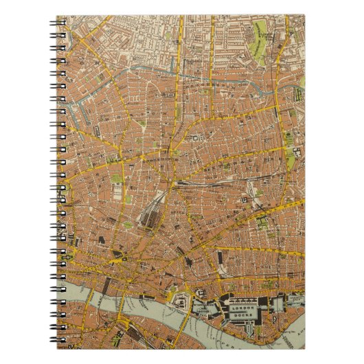 London Nordosten Notizblock (Vorderseite)