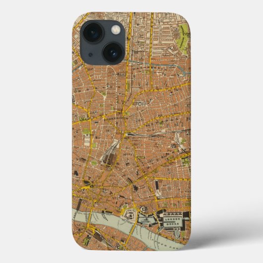 London Northeast Case-Mate iPhone Hülle (Rückseite)