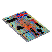 London Notebook Notizblock (Rechte Seite)