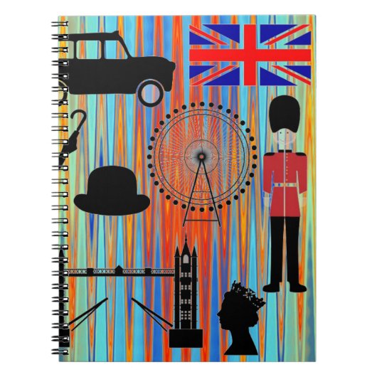 London Notebook Notizblock (Vorderseite)