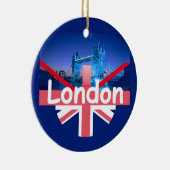 LONDON Orament Keramik Ornament (Rechts)