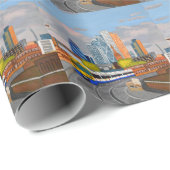 London Overground Packpapier (Rolleneckpunkt)