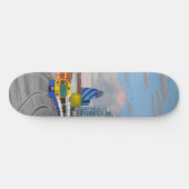 London Overground Skateboard (Horizontal)