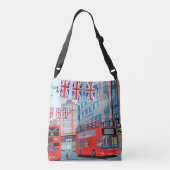 London Oxford Street Crossbody bag Tragetaschen Mit Langen Trägern (Rückseite)