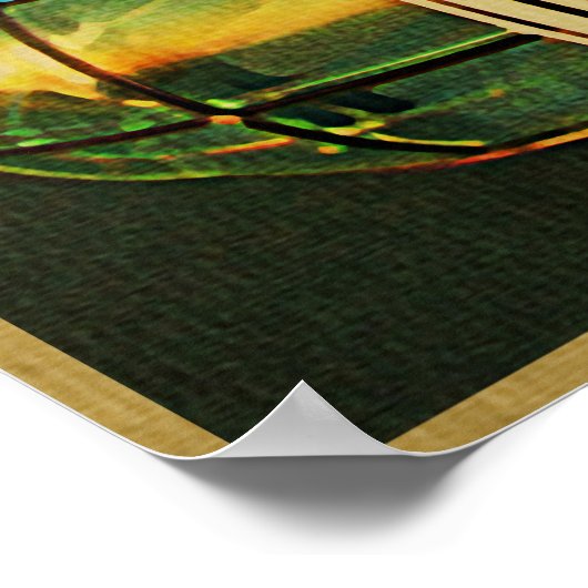 London Panorama Poster (Ecke)