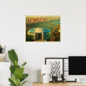 London Panorama Poster (Heimbüro)