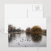 LONDON-Parks Postkarte (Vorne/Hinten)