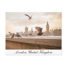 London, Parlament Postcard