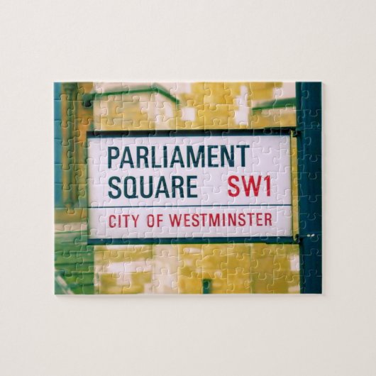 London - Parlament Square - 8x10 - 110 Stk. Puzzle (Horizontal)