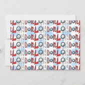 London - Party Einladung (Rückseite)