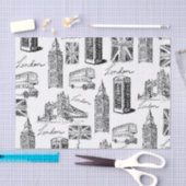 London Pattern Seidenpapier (Handwerk)