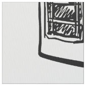 London Pattern Stoff (Nahaufnahme)