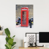 London Phone Booth Poster (Home Office)