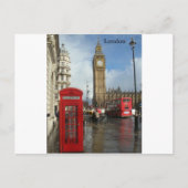 London Phone Box & Big Ben (St.K. Postkarte (Vorderseite)