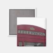 London Phone Box Magnet (Vorderseite/Rückseite)