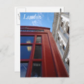 London Phone Stand Postkarte (Vorne/Hinten)