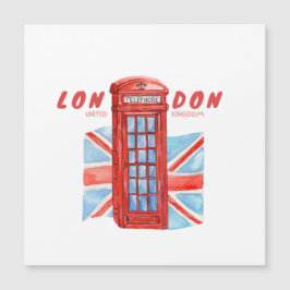 London Phonebooth Magnetkarte
