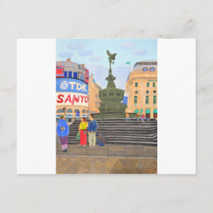 London, Piccadilly Circus Postkarte