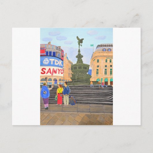 London, Piccadilly Circus Postkarte (Vorderseite)