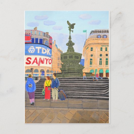 London, Piccadilly Circus Postkarte (Vorderseite)