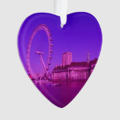 London-Pink Ornament (Vorderseite)