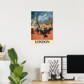 London Plakat (Heimbüro)