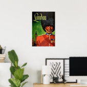 London Plakat (Heimbüro)