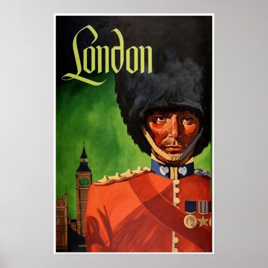 London Plakat (Vorne)