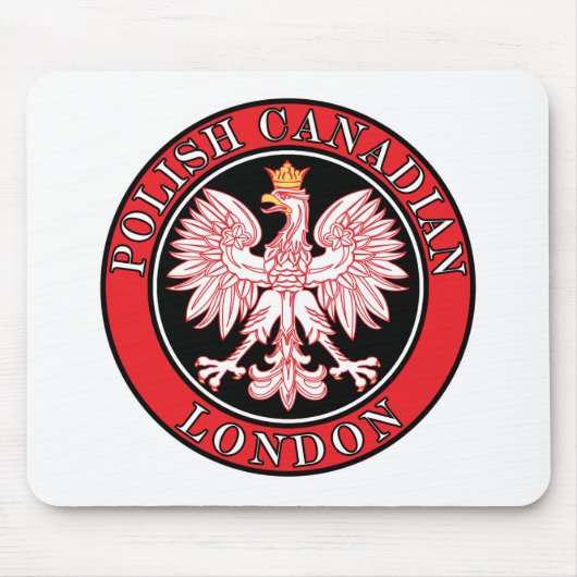 London Polnischer Adler Mousepad (Vorne)