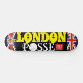 LONDON POSSE OFFIZIELLE UK Skateboard (Horizontal)