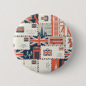 London Post Button (Vorderseite)