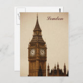 London Post Card Postkarte (Vorne/Hinten)