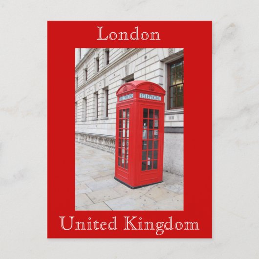 London Post Card Postkarte (Vorderseite)