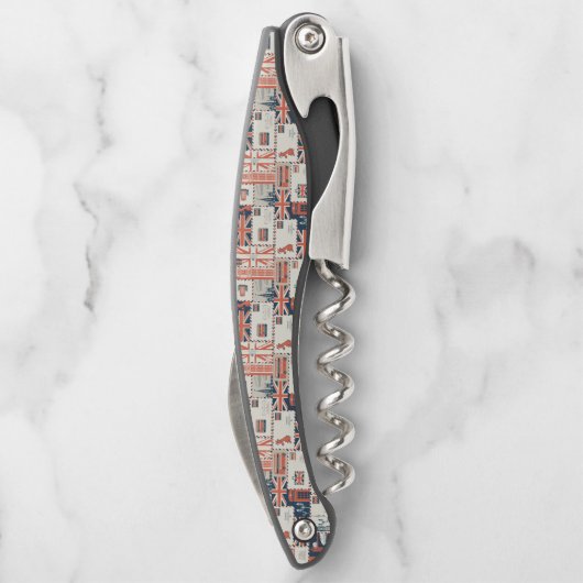 London Post Corkschraube Kellnermesser (Rückseite)