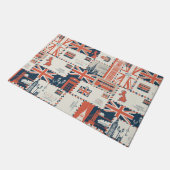 London Post Doormat Fußmatte (Schrägansicht)