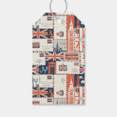 London Post-Geschenktasten Geschenkanhänger (Vorderseite)