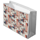 London Post Gift Bags Große Geschenktüte (Vorderseite Schrägansicht)