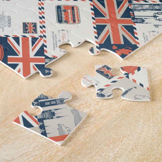 London Post Jigsaw Puzzle (Seite)