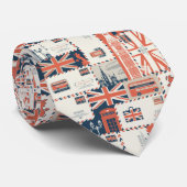 London Post Krawatte (Gerollt)