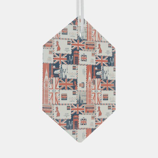 London Post Ornament (Vorderseite Rechts)